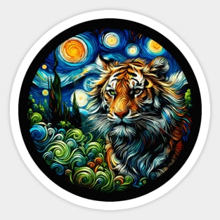 Tiger Sticker